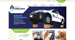 Desktop Screenshot of papelescorrugados.com.mx